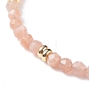 Reiki Natural Stone Beaded Bracelets Set BJEW-JB07256-7