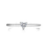 Brass Micro Pave Cubic Zirconia Finger Rings for Women FS-WG4BC3F-08-1