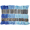 20 Skeins 4 Colors 6-Ply Polyester Embroidery Floss OCOR-CY0004-38C-1