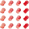 100Pcs Synthetic Coral Dyed Beads SHEL-SC0002-11-7