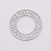 Zinc Alloy Filigree Joiners Links PALLOY-WH0076-41P-RS-1