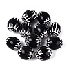 Handmade Millefiori Glass Barrel Beads LA-N002-19F-1