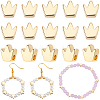 50Pcs Brass Beads KK-BBC0027-41B-7