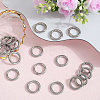 20Pcs 304 Stainless Steel Closed Jump Rings STAS-SP0001-85A-4