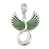 Brass Enamel Pendantss KK-CBAAB9C-05P-01-1
