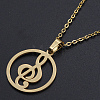 201 Stainless Steel Pendant Necklaces NJEW-S105-JN530-45-2-1