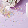  1494Pcs 9 Colors Luminous Transparent Glass Seed Beads GLAA-TA0001-61-5