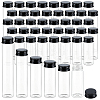 100Pcs 5 Styles Low-boron Silicate Glass Bottles AJEW-WA0004-68-1