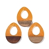 Resin & Wood Pendants WOOD-F015-17C-1