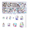 Yilisi 180Pcs Sew on Rhinestone DIY-YS0001-38-10