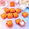 Square Paper Jewelry Gift Boxes with Bowknot CON-TAC0010-80A-14