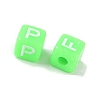 Opaque Acrylic Beads AC-CBA7818-01B-2