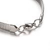 304 Stainless Steel Bracelets BJEW-I226-02-8mm-2
