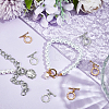 10Pcs 2 Styles Brass Toggle Clasps KK-BBC0023-30-3