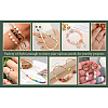  Jewelry 200Pcs 10 Style Brass Beads KK-PJ0001-24-22