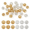  30Pcs 6 Style Brass Beads KK-TA0001-24-11