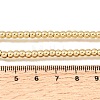 4MM Round 304 Stainless Steel Beaded Necklaces for Man and Women SA-CBAB767-16G-5
