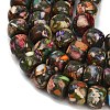 Dyed Synthetic Imperial Jasper Beads Strands GG-CBAA20A-03C-4
