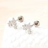 304 Stainless Steel Stud Earrings EJEW-H161-01P-B-2
