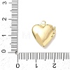 Valentine's Day Brass Locket Pendants KK-L268-022G-01-3