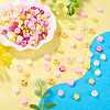 200Pcs 5 Colors Handmade Polymer Clay Bead CLAY-TA0002-14-5