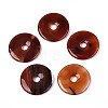 Natural Red Agate Big Pendants G-T144-43D-1