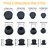 32Pcs 4 Style Silicone Bottle Seal Plug AJEW-GF0008-10D-01-2