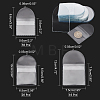 80Pcs 3 Styles PVC Transparent Plastic Bags ABAG-CA0001-12-2