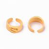 Spray Painted Alloy Cuff Rings RJEW-T011-34B-RS-2