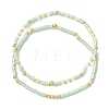 2Pcs Glass Seed Beaded Stretch Bracelets Sets for Women BJEW-MZ00296-03-2