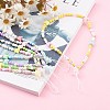 Colorful Acrylic Beaded Mobile Straps HJEW-JM00459-6