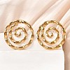 304 Stainless Steel Stud Earrings STAS-H259-04G-1