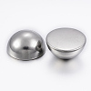 304 Stainless Steel Cabochon X-STAS-H398-20mm-37P-2