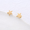 Stainless Steel Star Stud Earrings OG4503-2-1