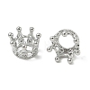 SHEGRACE Brass Micro Pave Cubic Zirconia Pendants XGRQ3D553-507P-2