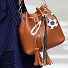 1Pc Sports ThemePU Leather Keychains KEYC-SP0001-67B-6