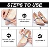 6 Pairs 6 Colors Anti-Loose Shoe Laces for High-Heeled Shoes DIY-CP0008-57-3