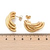 201 Stainless Steel Stud Earrings EJEW-Q026-23G-3