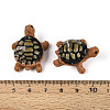 Opaque Resin Pendants RESI-N051-04H-4