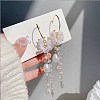 Imitation Pearl Tassel Earrings RQ6220-3-1