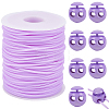 1 Roll Hollow Pipe PVC Tubular Synthetic Rubber Cord RCOR-CP0001-01C-1