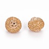 Resin Rhinestone Beads RESI-L027-B01-2