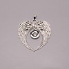 Wing Alloy Pendant Setting MAK-WH0011-02-1