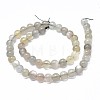 Natural Grey Moonstone Beads Strands G-F632-24-02-1