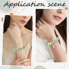 100Pcs 10 Styles Resin European Beads RPDL-SP0001-07-5