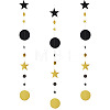 3 Bags Round & Star Paper Hanging Streamers FEPA-TA0001-03-1