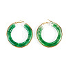 1 Pair 304 Stainless Steel Hoop Earrings EJEW-TA0001-89A-1