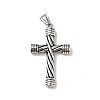Non-Tarnish 316 Surgical Stainless Steel Pendants STAS-I195-06P-1