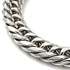 Non-Tarnish 201 Stainless Steel Cuban Link Chains Bracelet for Men Women BJEW-H550-07C-P-2