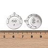 201 Stainless Steel Pendants LS-STAS-U052-02B-P-3